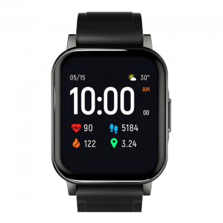 Haylou LS02 Smart Watch with 1.4-Inch Touch Screen, Heart Rate Monitor, 12 Sport Modes, Silicone Strap Price in Pakistan | LAPTAB