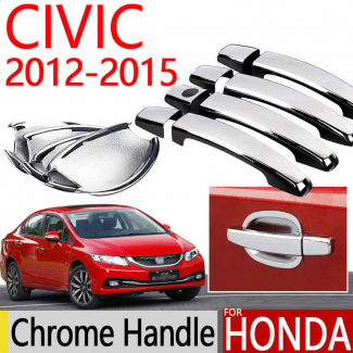 Chrome Door Handle Covers for Honda Civic New Model with 3M Adhesive Tape Price in Pakistan | LAPTAB