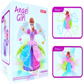 Musical Angel Girl Toy with Lighting, Dancing Doll with Colorful 3D Lights Price in Pakistan | LAPTAB