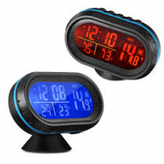 VST-7009V 4-in-1 Digital Car Clock with Voltage, Temperature, and LED Backlight Display Price in Pakistan | LAPTAB