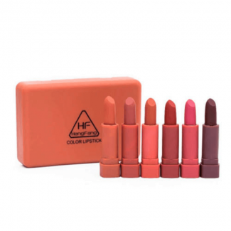 Heng Feng Mini Matte Lipstick Set, Pack of 6, Portable and Pigmented Colors Price in Pakistan | LAPTAB