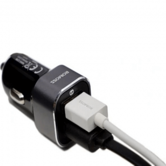 Romoss Rocket Power AM12 Car Charger 2USB 2.4A Universal Mini Adapter Price in Pakistan | LAPTAB