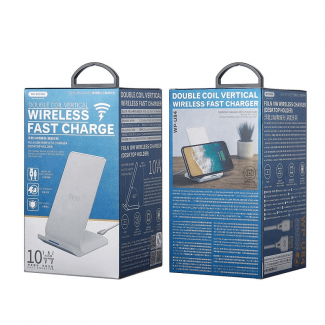 Remax WP-U84 Wireless Charger Holder 10W with Double Coil and Indicator Light Price in Pakistan | LAPTAB