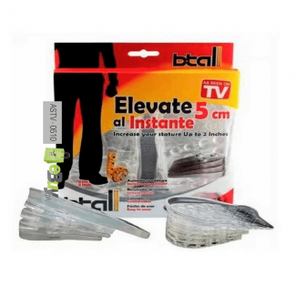 Height Increasing Silicone Insoles by Al Instante, Removable Inserts, 5cm Boost Price in Pakistan | LAPTAB