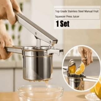 Stainless Steel Manual Fruit Juicer