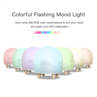 ELF Night Light Silicone Lamp with Soft Color-Changing Light and Long Battery Life Price in Pakistan | LAPTAB