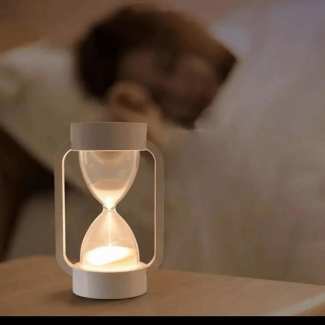 Hourglass Sleeping Night Light Lamp