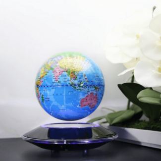 Magnetic Levitation Floating Globe Small with LED Touch Control and Wireless Charging Price in Pakistan | LAPTAB