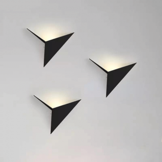 Modern Minimalist Triangle LED Wall Lamp, Nordic Style, Soft Ambient Light for Home Price in Pakistan | LAPTAB