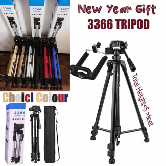 50 Inch Universal Camera Tripod with Remote, Lightweight Stand for Smartphones and Outdoor Use Price in Pakistan | LAPTAB