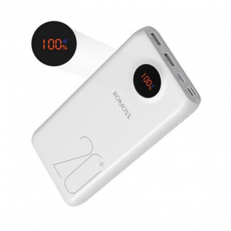 ROMOSS SW20 PRO 20000mAh Power Bank with 3 USB Fast Charging Outputs and LED Display Price in Pakistan | LAPTAB