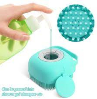 Silicone Massage Bath Brush with Built-in Liquid Soap Dispenser for Skin Care Price in Pakistan | LAPTAB
