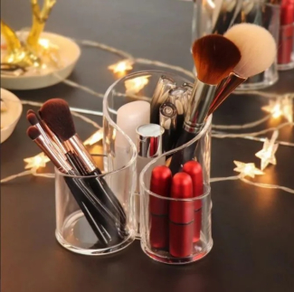 Acrylic Cosmetic Organizer Box for Makeup Brushes and Lipstick Storage Price in Pakistan | LAPTAB