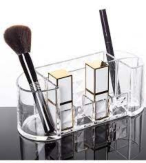 Acrylic Cosmetic Organizer Box for Makeup Brushes and Lipstick Storage Price in Pakistan | LAPTAB