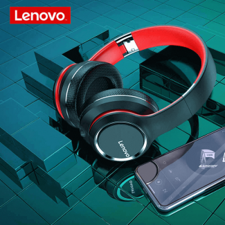 Lenovo HD200 Bluetooth Headphones with Hi-Fi Sound, Comfortable Fit, Foldable Design Price in Pakistan | LAPTAB