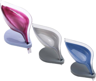 Leaf Shaped Hollow Soap Storage Holder with Suction Cup for Bathroom and Kitchen Price in Pakistan | LAPTAB