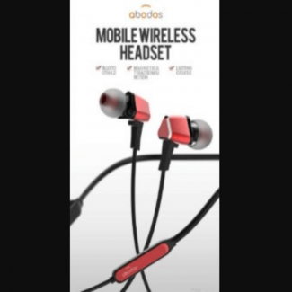 Abodos AS-WH02 Bluetooth Sport Earphone with Clear Sound and Stable 4.2 Connection Price in Pakistan | LAPTAB