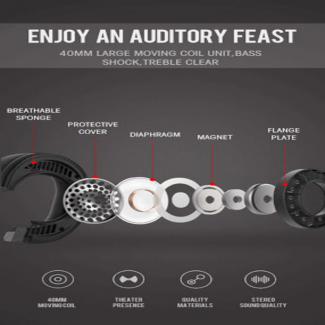 Abodos AS-WH05 Bluetooth Headphone with 14-Hour Battery, Noise Reduction, Foldable Design Price in Pakistan | LAPTAB