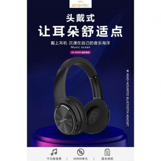 Abodos AS-WH09 Bluetooth Headphones with 24-Hour Battery, Noise Reduction, TF Card Slot Price in Pakistan | LAPTAB