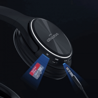 Abodos AS-WH09 Bluetooth Headphones with 24-Hour Battery, Noise Reduction, TF Card Slot Price in Pakistan | LAPTAB