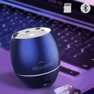 Abodos AS-BS08 Mini Bluetooth Speaker with True Wireless Stereo, TF Card Slot, 6-Hour Playtime Price in Pakistan | LAPTAB