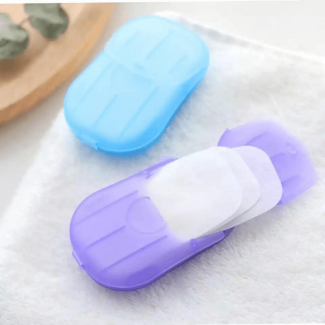 Portable Disposable Hand Washing Soap Paper Holder