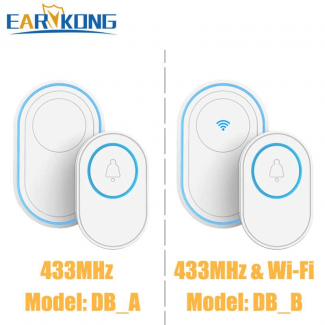 Smart Wireless Doorbell Alarm System with 58 Tunes, Adjustable Volume, Multi-Sensor Support Price in Pakistan | LAPTAB