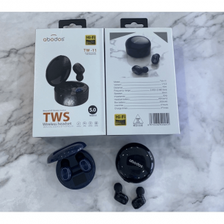 Original Bluetooth Wireless Earbuds ABODOS TW-11 with 4-Hour Talk Time and Touch Controls Price in Pakistan | LAPTAB