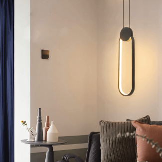 Modern Black Nordic Pendant Light Fixture for Bedroom, Dining, and Study Room Price in Pakistan | LAPTAB
