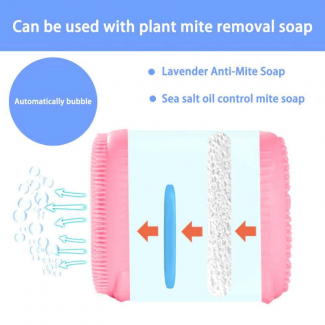 Deep Cleaning Silicone Bath Brush with Double-Sided Massage Bristles, BPA Free Price in Pakistan | LAPTAB