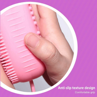 Deep Cleaning Silicone Bath Brush with Double-Sided Massage Bristles, BPA Free Price in Pakistan | LAPTAB