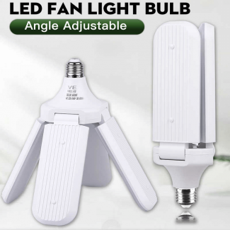 Foldable Fan Blade LED Garage Lights with 4 Adjustable Panels, 360? Coverage Price in Pakistan | LAPTAB