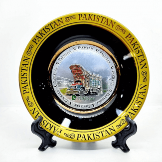 Pakistani Mazar-e-Quaid Souvenir Ceramic Plate 6