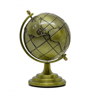 Globe Miniature Model 4.5x2.5 Inches Decorative Room and Office Decor Gift