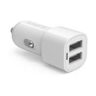 Car Charger 2 USB Adapter with Blue LED, 3 Sockets, and Power Control Button Price in Pakistan | LAPTAB