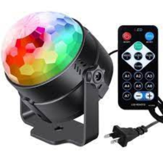 Magnetic USB Voice Control Mini Wireless LED Disco Ball Party Light for Car Price in Pakistan | LAPTAB