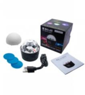 Magnetic USB Voice Control Mini Wireless LED Disco Ball Party Light for Car Price in Pakistan | LAPTAB