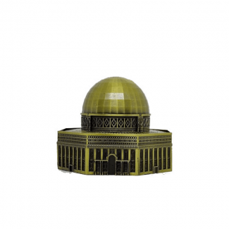 Dome of Rock Realistic Metal Model, Eco-Friendly Islamic Shrine Souvenir 3.5x4 in Price in Pakistan | LAPTAB