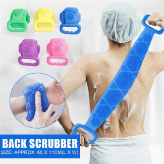 Silicone Massage Scrubber Belt for Back Cleansing and Blood Circulation Massage Price in Pakistan | LAPTAB