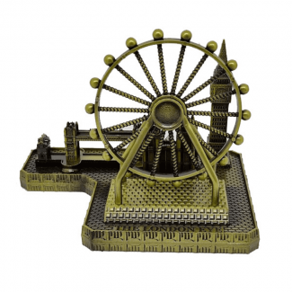 London Combo Metal Mementos ? Realistic London Souvenirs, 4x7 Inches, Durable and Eco-Friendly