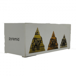 Pyramid Pack of Three Giza Pyramids Metal Mementos ? Detailed, Eco-Friendly Decor Price in Pakistan | LAPTAB