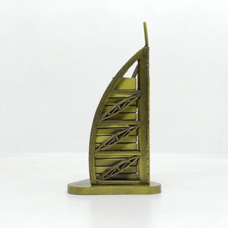 Burj Al Arab Metal Model Souvenir, Detailed 5x3.1 inch Decorative Piece Price in Pakistan | LAPTAB