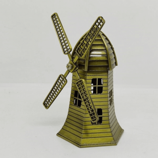 Wind Mill Memento Statue 5.5-Inch Realistic Metal Model Decorative Gift Price in Pakistan | LAPTAB