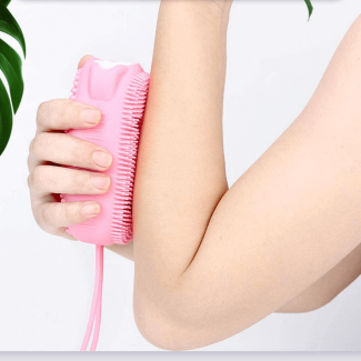 Bubbles Bath Brush with Soft Bristles and Ergonomic Handle for All Skin Types Price in Pakistan | LAPTAB