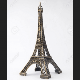9.75-Inch Metal Miniature Eiffel Tower Model, Realistic Decor and Gift Price in Pakistan | LAPTAB