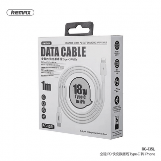 REMAX RC-135L Fast-Charging Type-C to Lightning Cable for iPhone and iPod Price in Pakistan | LAPTAB