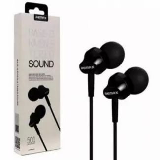 Remax RM-501 Base Driven Stereo Handsfree Earphones with Mic and One-Touch Control Price in Pakistan | LAPTAB