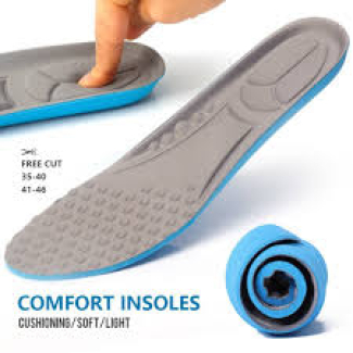 Caresole Plantar Fasciitis Insoles with Arch Support for Heel, Knee & Back Pain Relief