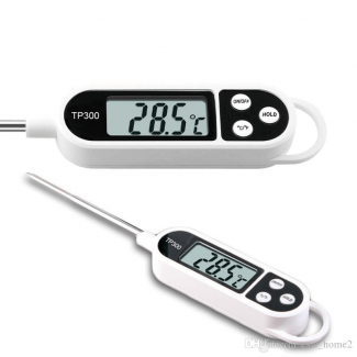 Digital Food Temperature Reader with Long Stainless Steel Probe, Fast 4-7 Sec Reading, -50?C to 300?C Range Price in Pakistan | LAPTAB