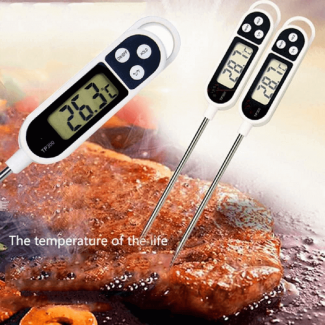 Digital Food Temperature Reader with Long Stainless Steel Probe, Fast 4-7 Sec Reading, -50?C to 300?C Range Price in Pakistan | LAPTAB